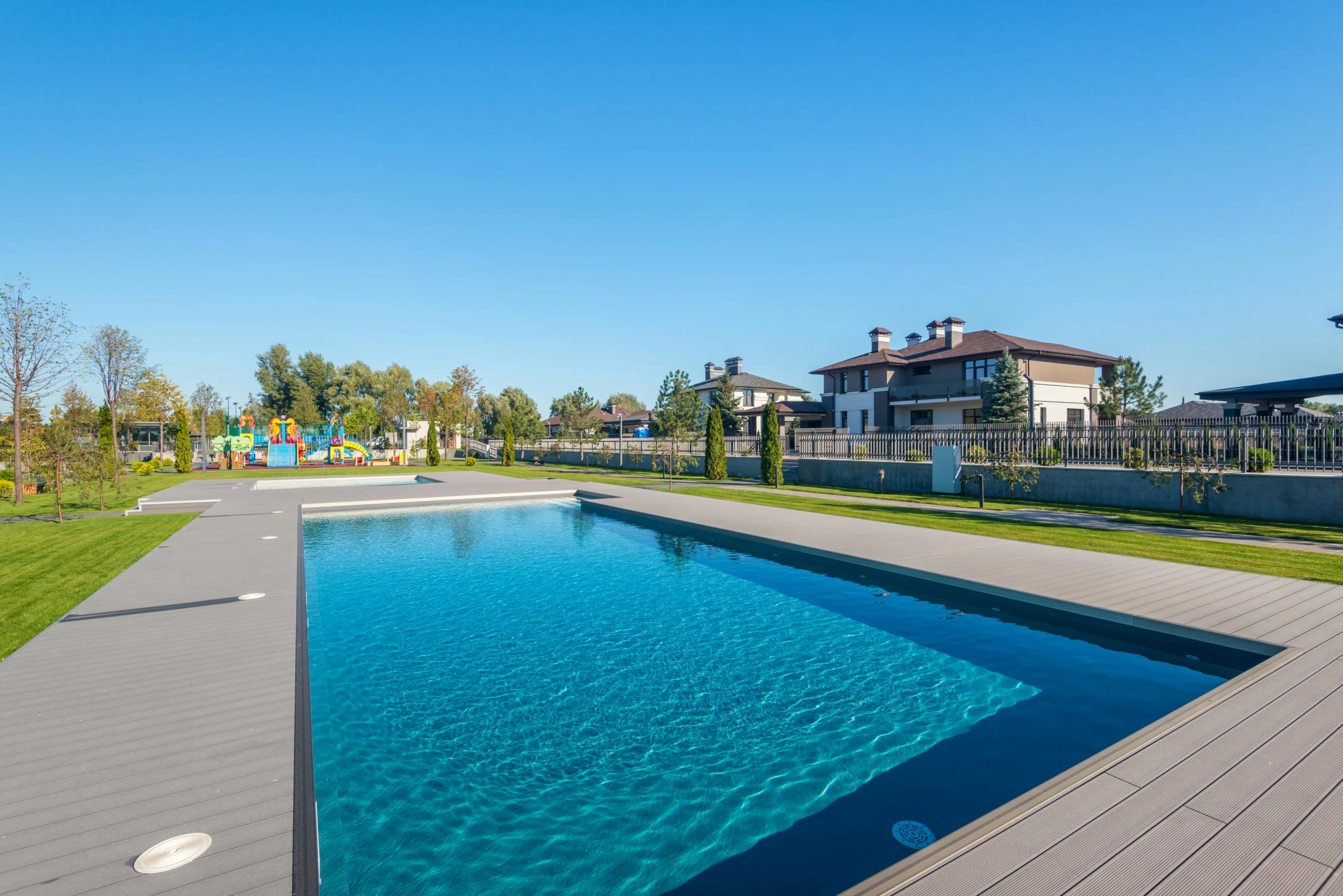 Custom pool installation in Colorado