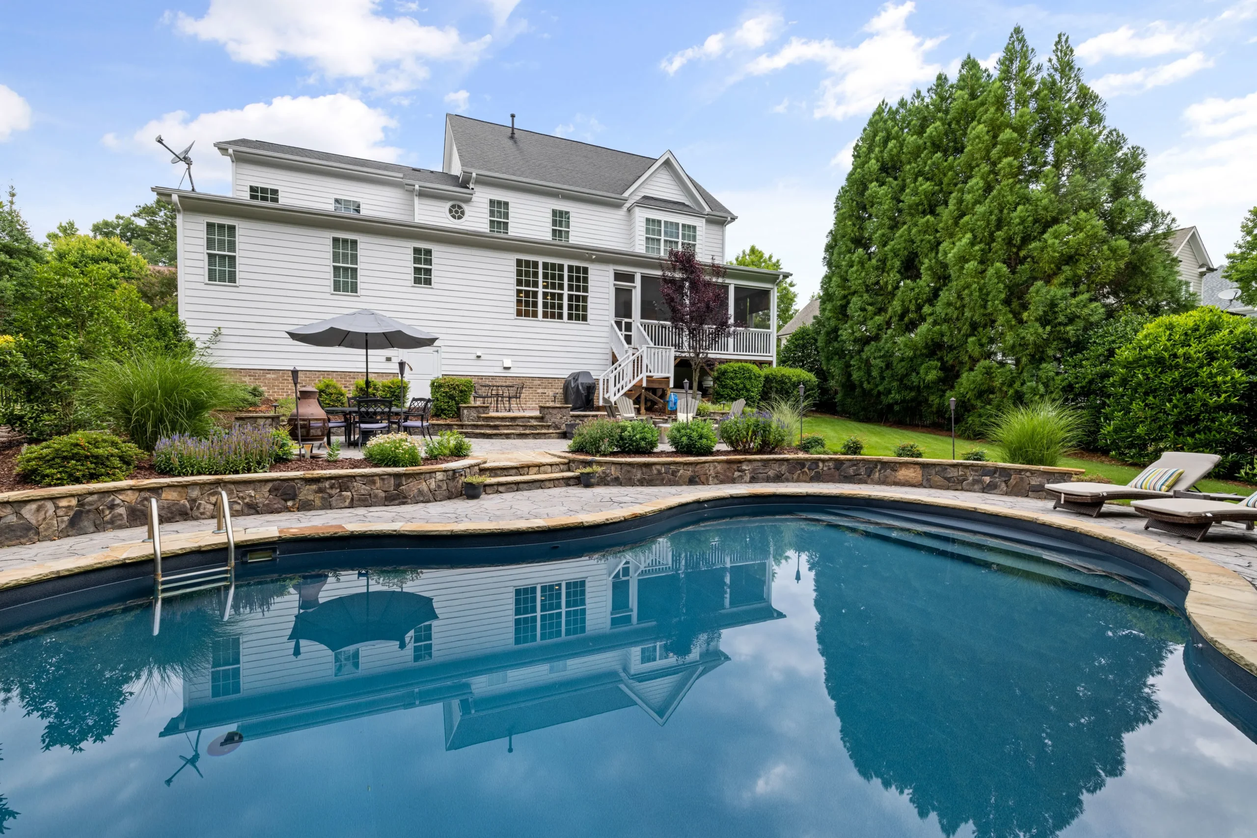 Custom pool installation in Michigan